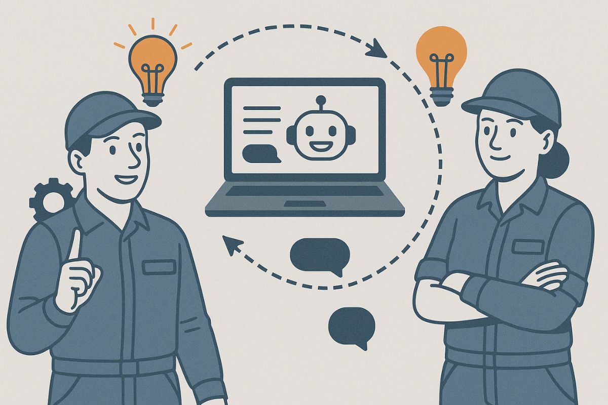 Der STARK-Buddy als Bindeglied zwischen Mitarbeitenden: KI-gestützte Wissenssicherung durch ein dialogorientiertes Assistenzsystem